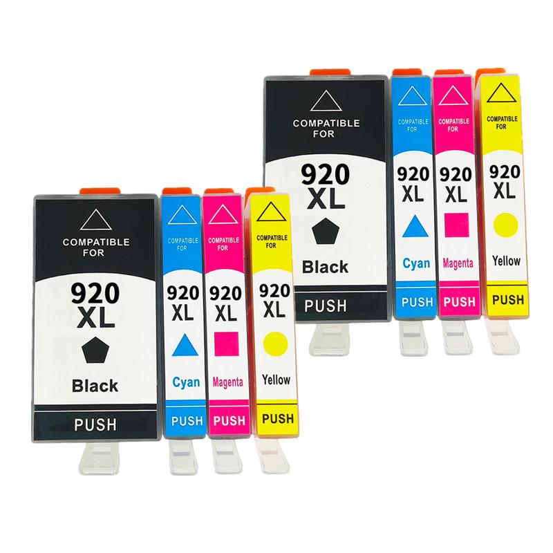 Cartuchos de tinta compatíveis com 920XL para HP920 para impressora HP 920 XL Officejet 6000 6500 6500 Wireless 6500A 7000 7500 7500A
