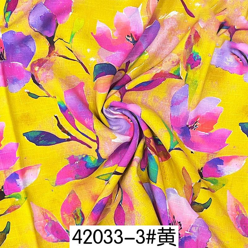 

By Meter Quality Viscose Poplin Fabric Vintage Geometric Floral Bohemian Patchwork Rayon Material Wholesale vintage fabric 1Meter X 1.4Meter