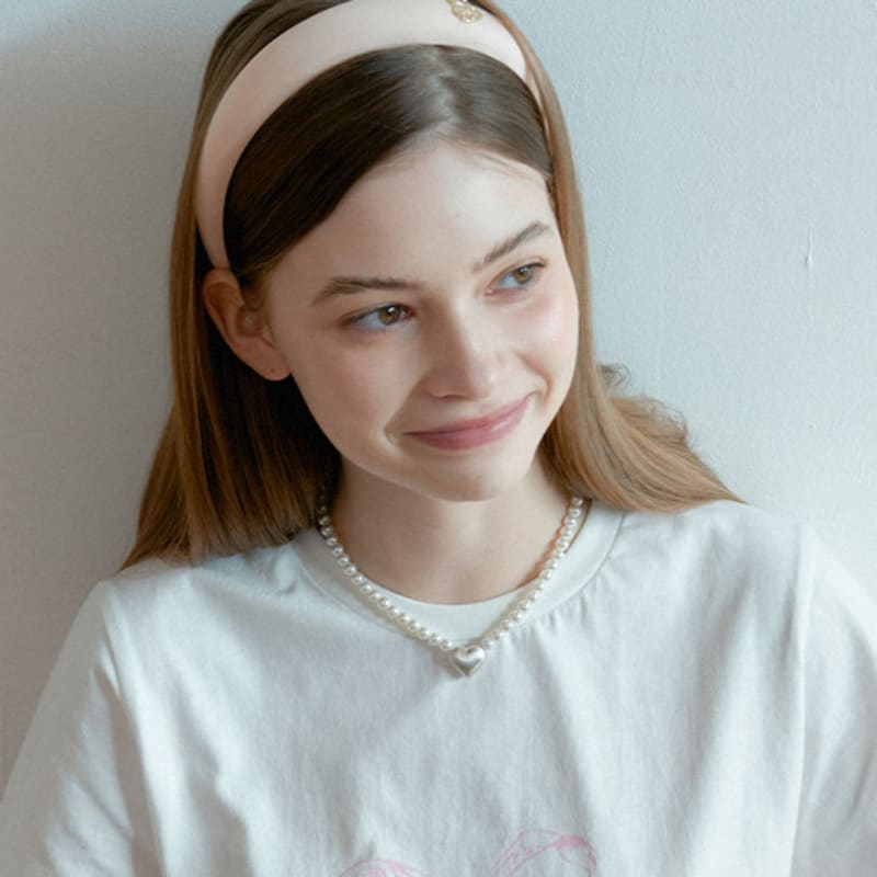 ANOETIC NEW ANC SATIN HAIRBAND_PINK