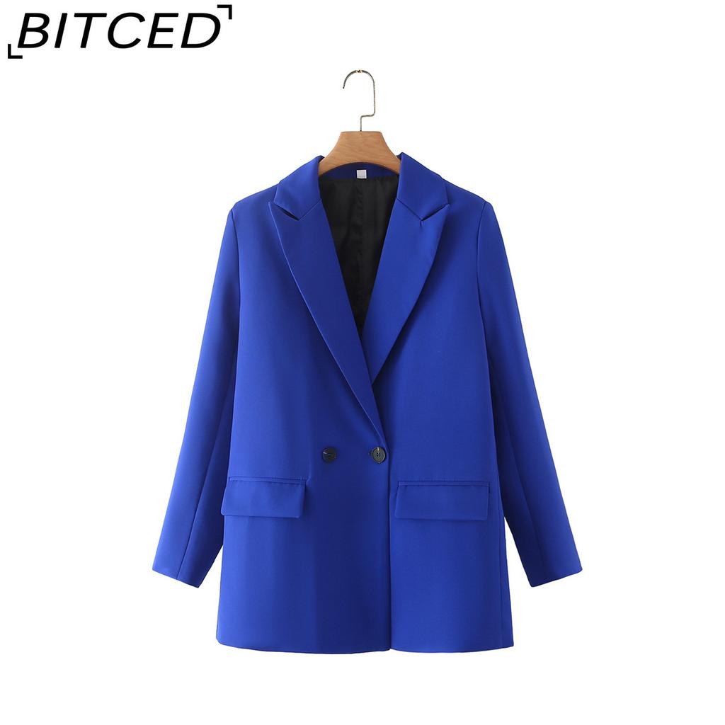 BITCED Women's Spring/Autumn Fashionable Casual Blazer