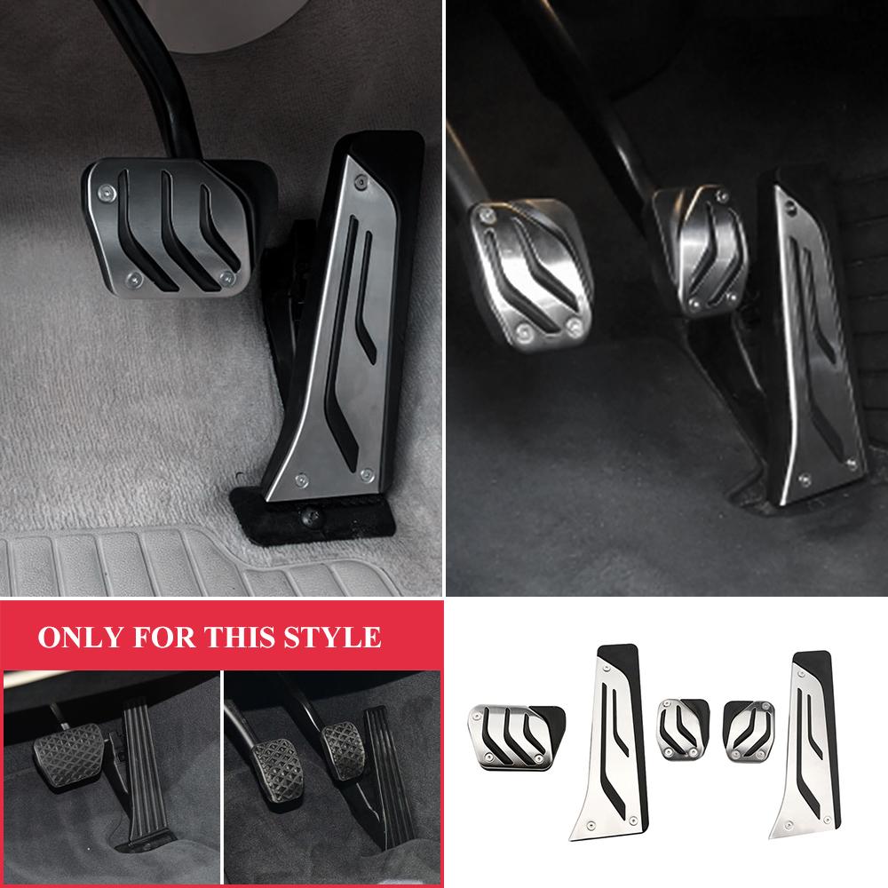 Car Pedal Cover for BMW X1 X3 X4 X5 X6 1/2/3/5/6/7 Series E87 F20 E90 E92 E93 F30 F35 F34 F31 GT Pedals Gas Fuel Brake Pedals