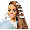 Lalka BARBIE EXTRA Moda Lalka Zwierzątko + akcesoria MATTEL 