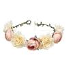 Blumen Stirnband Kopf Girlande Haarband Krone Kranz Festival Boho Hippie Hochzeit