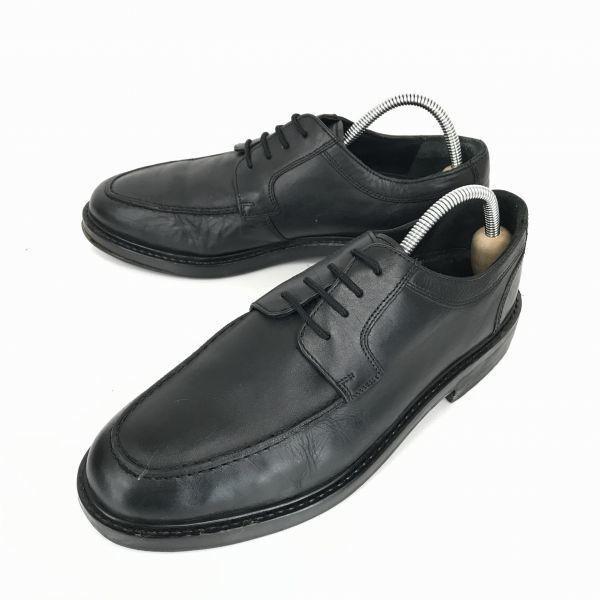 

City Shoes All Leather U-Tip Shoes [43/27.5/Black] Vintage Dress(USED)