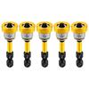 5Pcs 1/4 In Hex Shank Drywall Screw Setter 50mm PH2 Magnetic Drywall Screw Setter Bits for Plasterboard Sheetrock