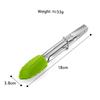 Stainless Steel Silicone Food Tong  Kitchen Tongs Silicone Non-slip Cooking Clip Clamp BBQ Salad Tools Grill Kitchen Accessories