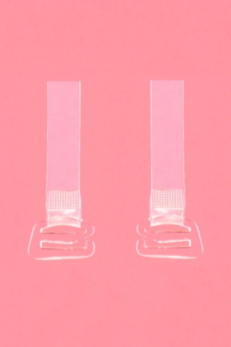 

Силіконові бретельки Julimex (37912) one size білий