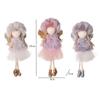 Cute Plush Angel Pendant Handmade Christmas Tree Decoration Car Ornament Angel Doll  Party