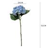 Lifelike Silk Cloth Artificial Flowers Large 3D Hydrangea Flowers Realistic Touch Floral Arrangements Wedding