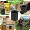 2 PCS Car Trash Can, Collapsible Pop-Up Car Garbages Can, Portable Garbage Bin With Elastic Band, Small Garbage Can For Back Seat Front Seat, For