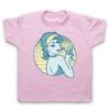 Pin Up Cocktail Lady Illustration Graphic Art Cool Kids Childs T-Shirt