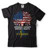 American Swedish T-shirt American Grown Swedish Roots USA Sweden Tee Shirt