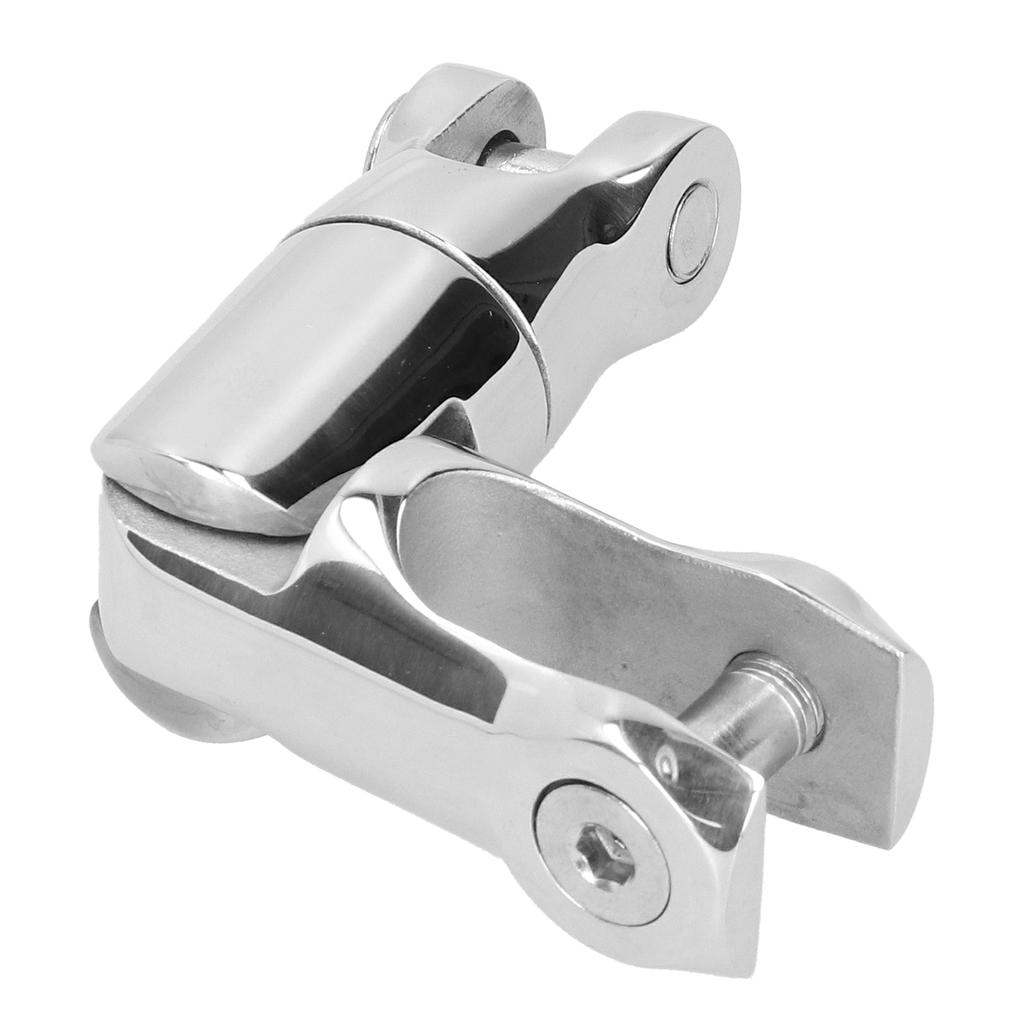 Boat Anchor Swivel Connector 3 Joint 316 Stainless Steel Mirror Polished Hardware for 0.4‑0.5in Chain