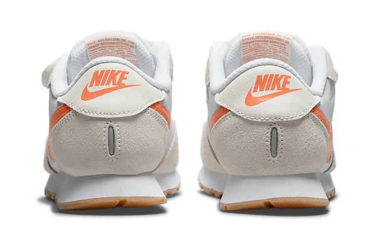 Nike MD Valiant Low Top Running Shoes White Apricot Orange Children Aged 3 7 Years Old CN8559-103