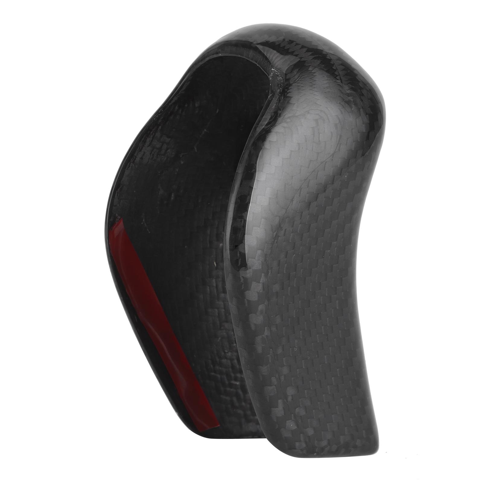 Shift Knob Cover Carbon Fiber Gear Handball Trim Fit for Maserati Levante Quattroporte Levante 2013‑2018