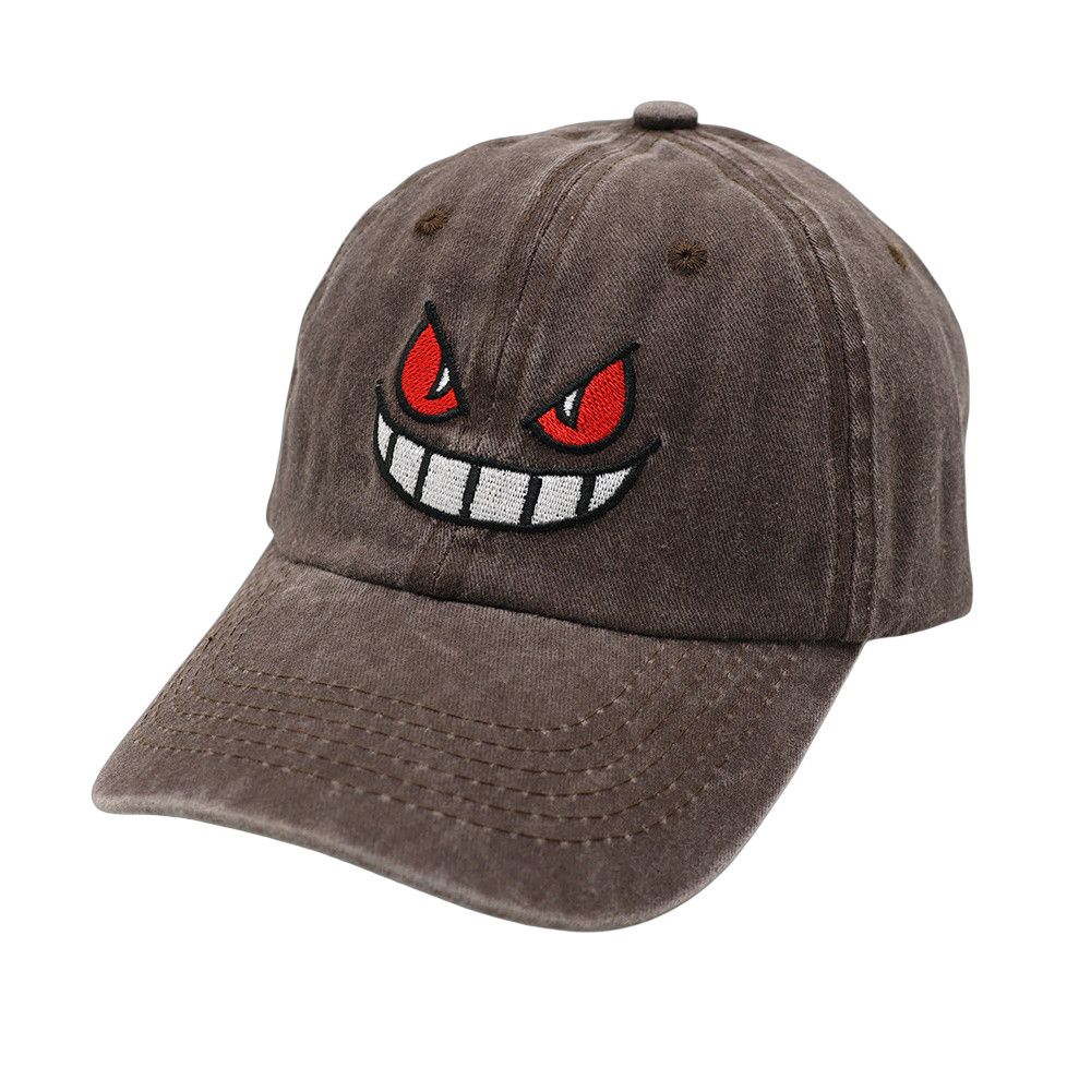 Anime Ghost Theme Baseball Cap - Children's Cartoon Baseball Cap with Sun Protection Hat