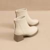 Short Boots with a Trendy Style for Autumn and Winter 2025 New Rough and Simple Style Boots  Fashionable Women's Boots
