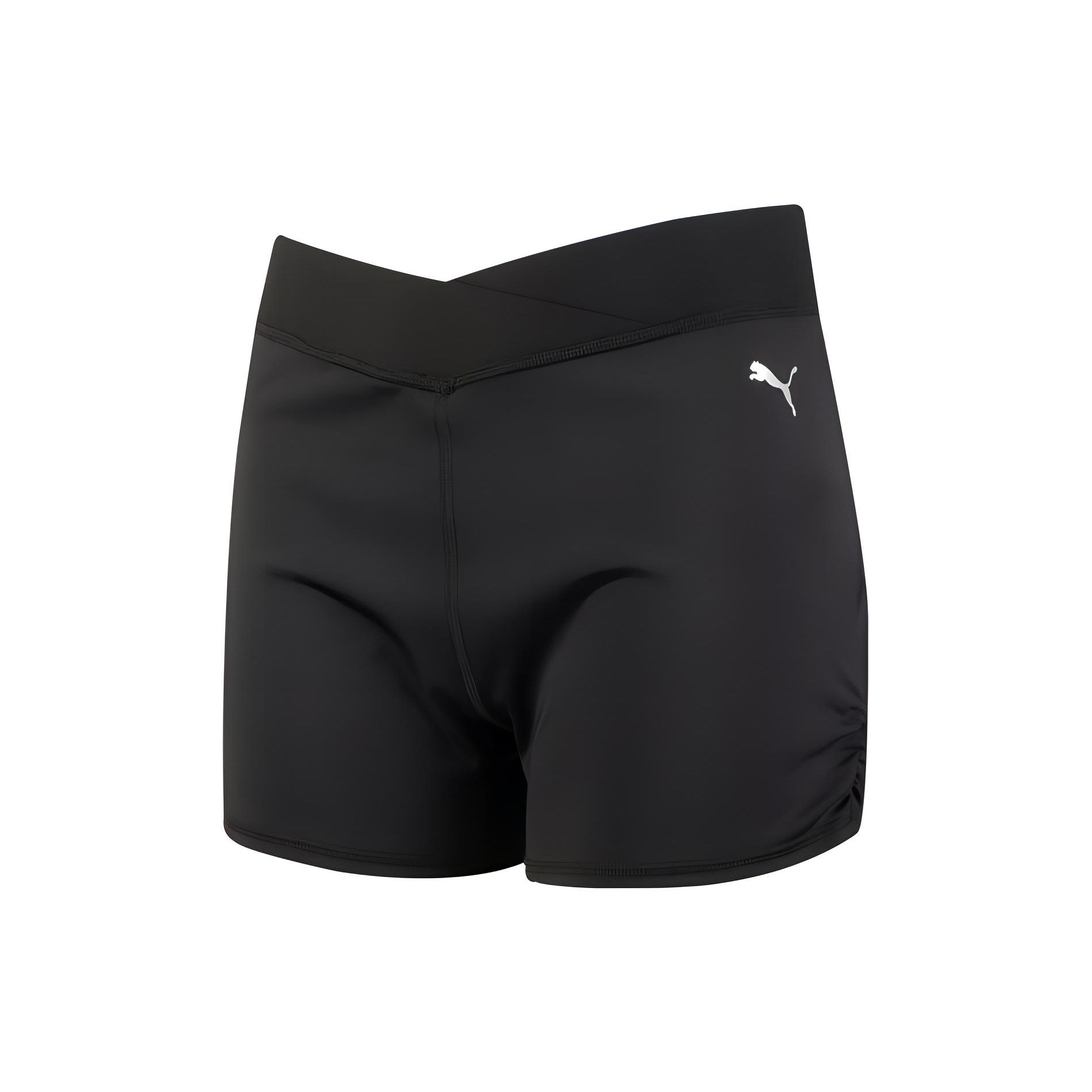 

Puma X Pamela Collaboration женские тренировочные шорты с логотипом и эластичным поясом для фитнеса женские шорты черного цвета 523066-01 XL