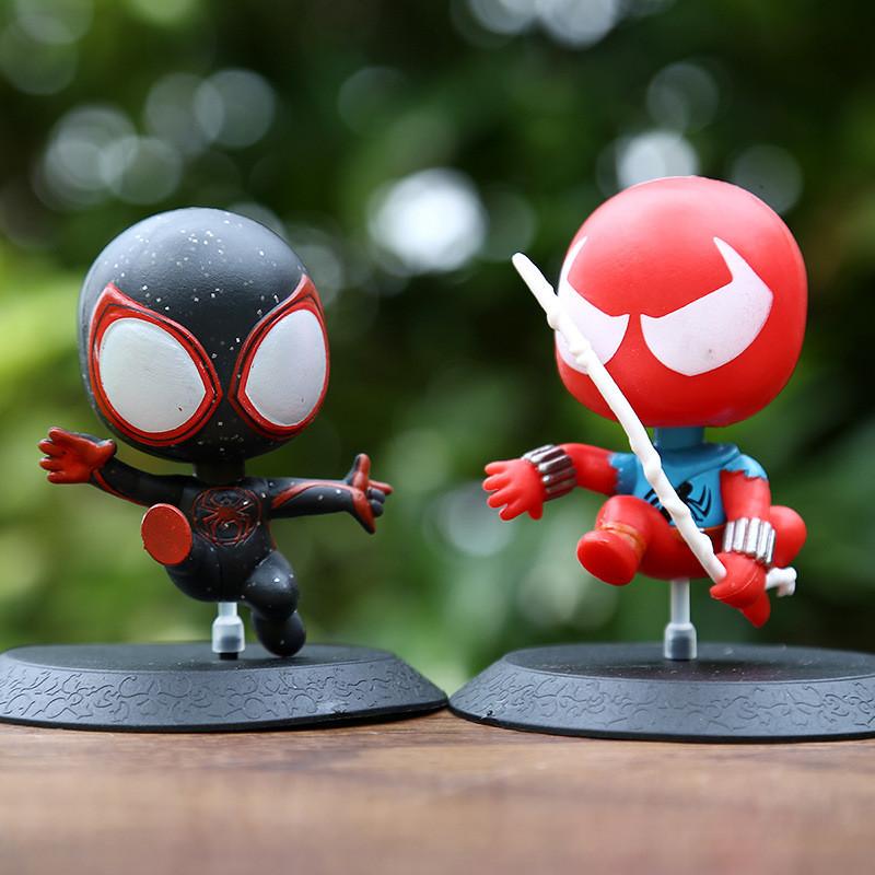 Spider Man Variant Version Cute Pvc Figure Collectible Toy For Desktop Decor