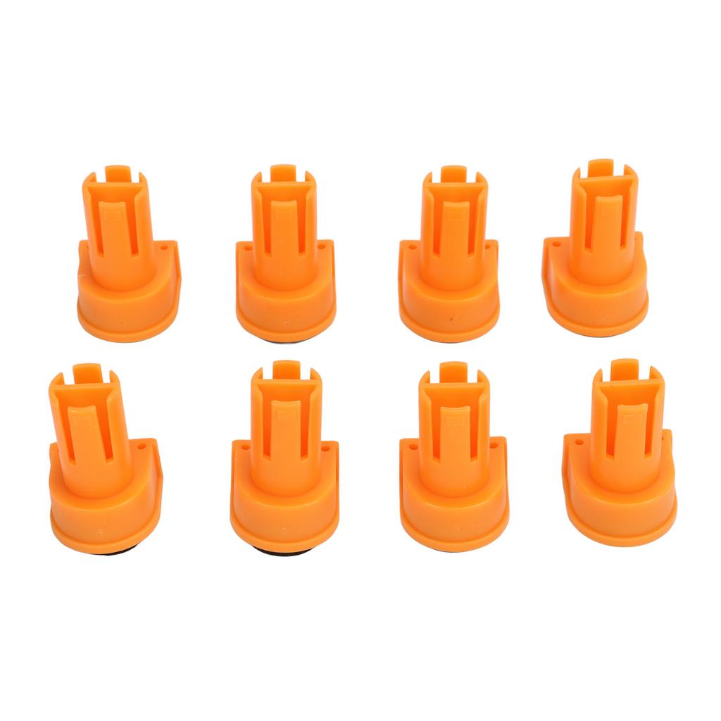 8Pcs Bench Dogs Nylon Non Slip EVA Brake Inserts Woodworking Clamp Jig Accessories 20mm