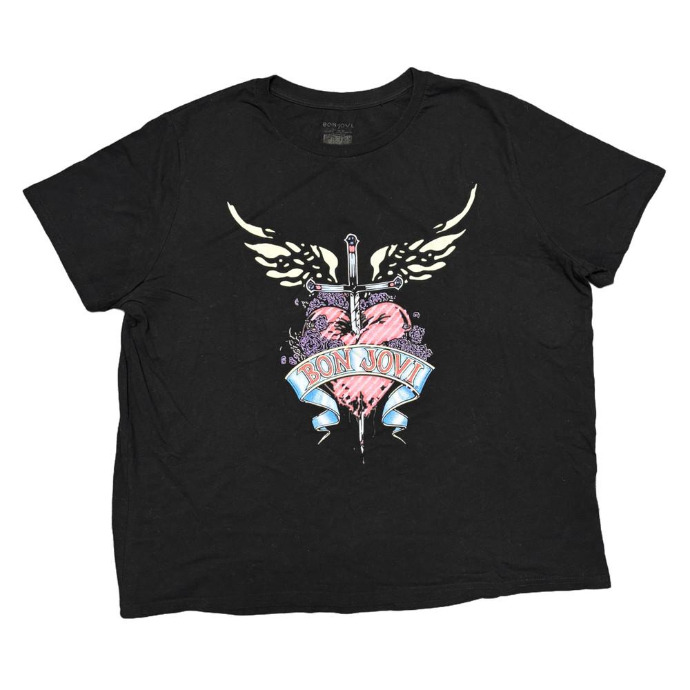 

Bon Jovi Shirt XL Tour Concert Rock Band Tee Aerosmith Guns N Roses Van Halen Unisex T-Shirt XXXL