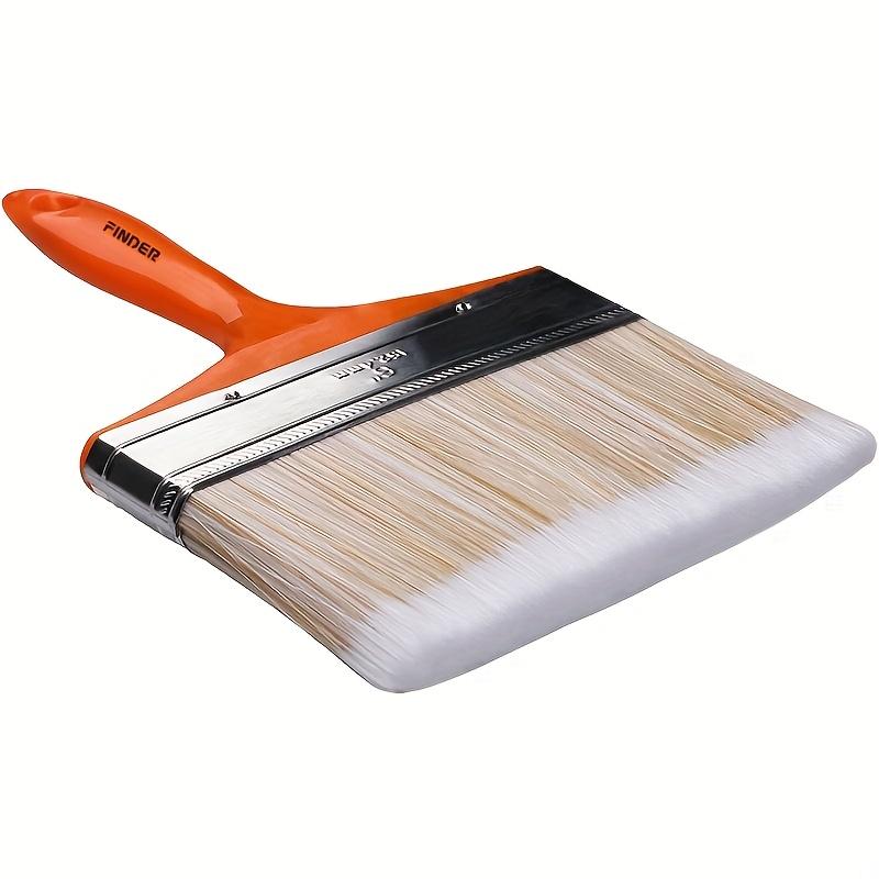 6 Inch Large Artist Flat Paint Brush Wide Wall Art Paint Brush for Gesso, Varnishes, Acrylic Painting, Watercolor, Wood, Wall, Furniture