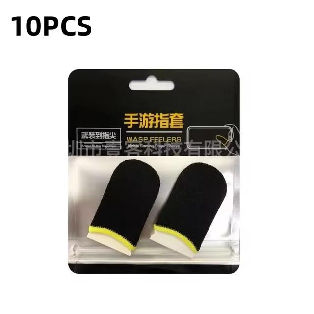Gaming Finger Sleeve Breathable Fingertips for Pubg Games Anti-Sweat Touch Screen Finger Cots Cover Sensitive Mobile Touch Glove