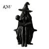 Gothic Witch Figurine 3D Printed Fortune Teller Figurine, Halloween Mystic Gypsy Statue for Shelf Unique Holiday Gift Tabletop Display, Sculpture with