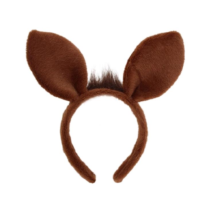 Theatrical Horse Character Hair Accessory For Stage Costumes Gym And Event Photo Props