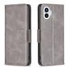 Applicable to iPhone14 mobile phone leather case 13Pro solid color leather pattern hand strap card wallet protective case 14plus