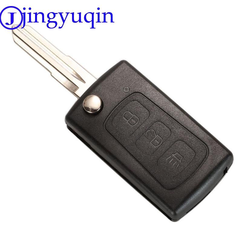 jingyuqin 3Buttons Flip Folding Remote Key Cover For Great Wall Hover Haval H3 H5 Keyless Entry Fob Key Cover