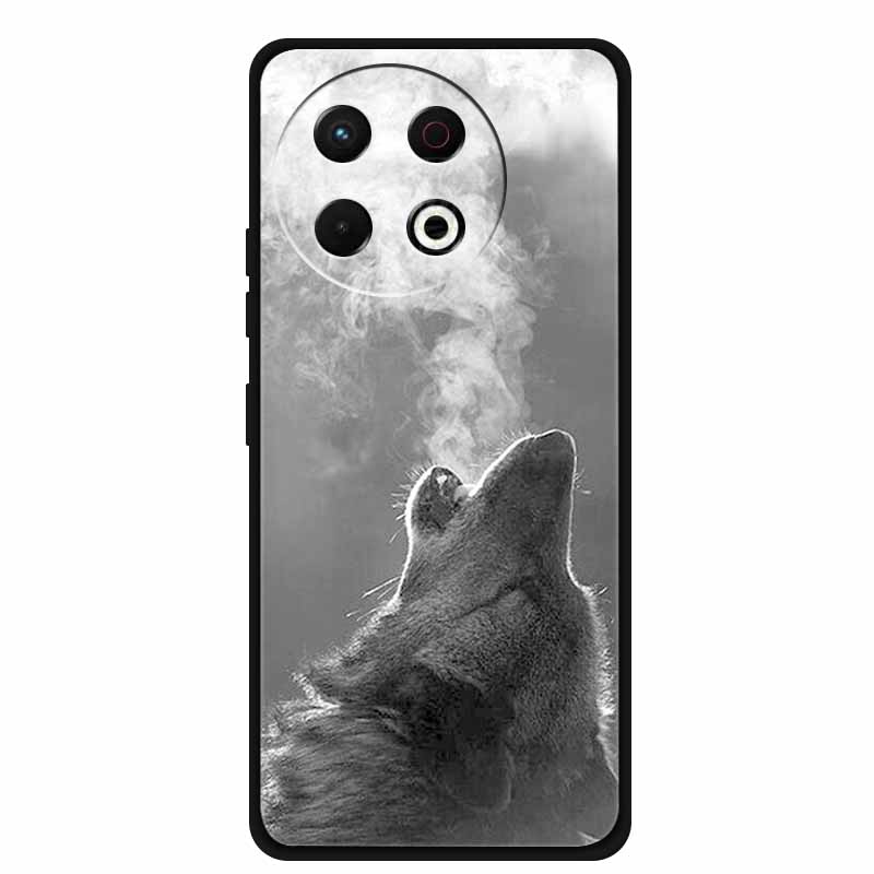 Für Tecno Spark 30 Pro 4G Hülle Spark30 Pro Hülle Schwarzes Silikon Weiche Rückseite Hülle Für Tecno Spark 30 Pro Handyhülle 30Pro Tasche