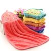 Hanging Towel for Hand Drying Cleaning Towel with Hanging Ring Absorbent Towel for Bathroom Kitchen Wiping
