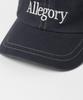 MILLO WOMEN Stitch Cotton Ball Cap [Deep Navy]