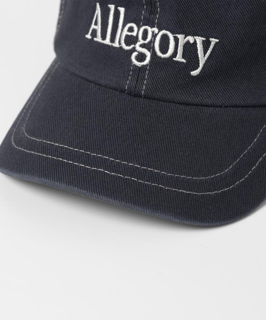 MILLO WOMEN Stitch Cotton Ball Cap [Deep Navy]