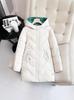 Women's Mid-Length Winter Slimming Down Jacket - Fashionable Thickened Cotton Coat