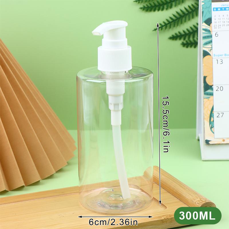 1Pc Refillable Portable Press Type Shampoo Shower Gel Moisturizer Liquid Lotion Cosmetic Container Bottle for Travel