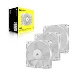 Balení 3 PWM ventilátorů 120mm - CORSAIR - RS120 - Bílý