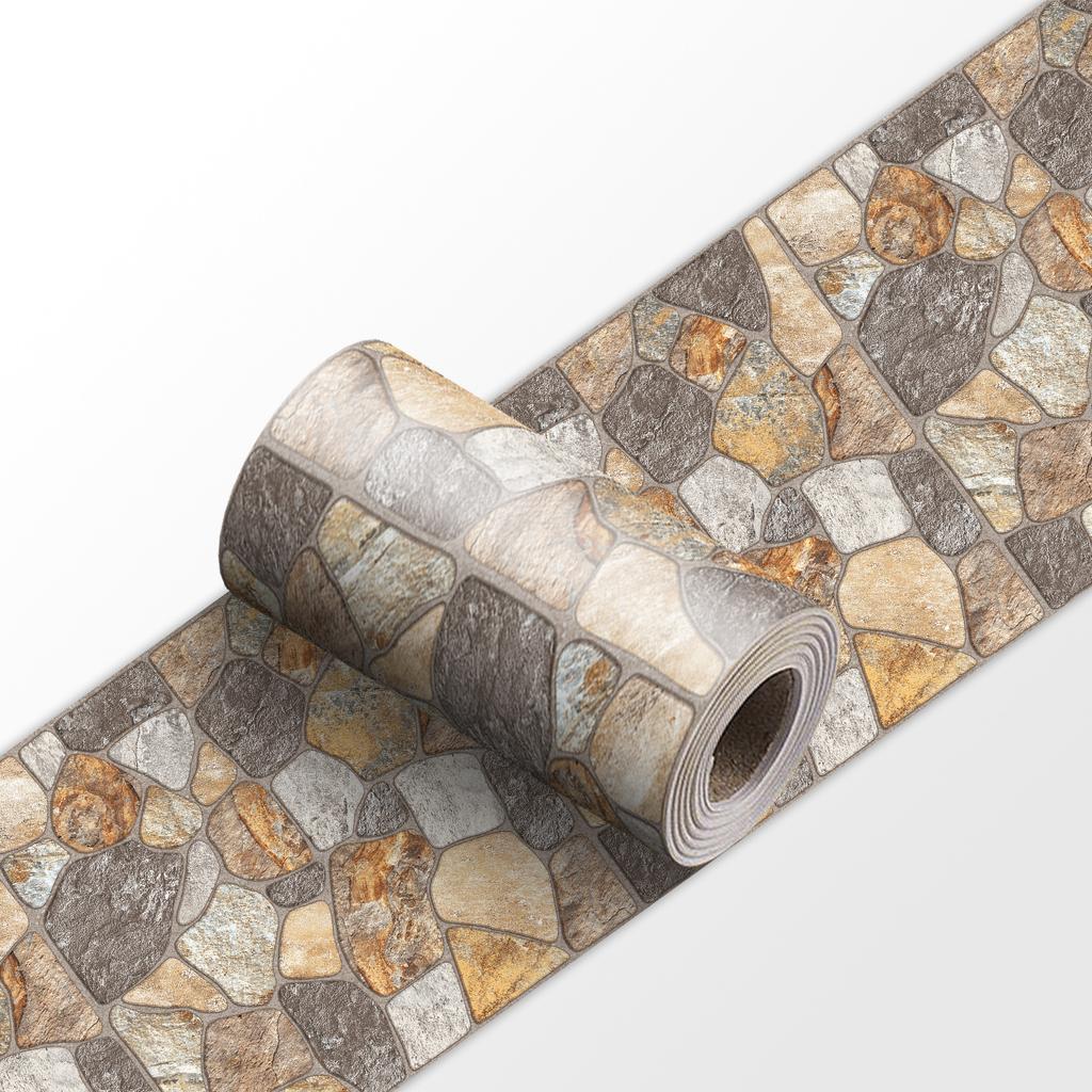 240cm Length Luxury European Style Skirting Corner Wall Sticker Bathroom Office Glass Waist Line Home Decor Waterproof Floor Waveguide Art Wallpaper