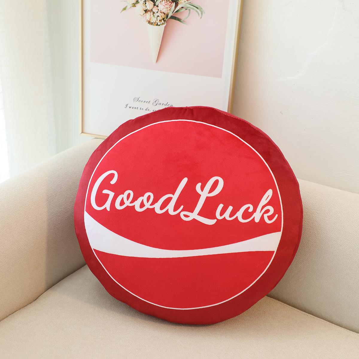 

Креативная подушка Coca Cola Sprite Beverage Cushion Подушка для окна Подушка для спальни Татами Круглая подушка для дома