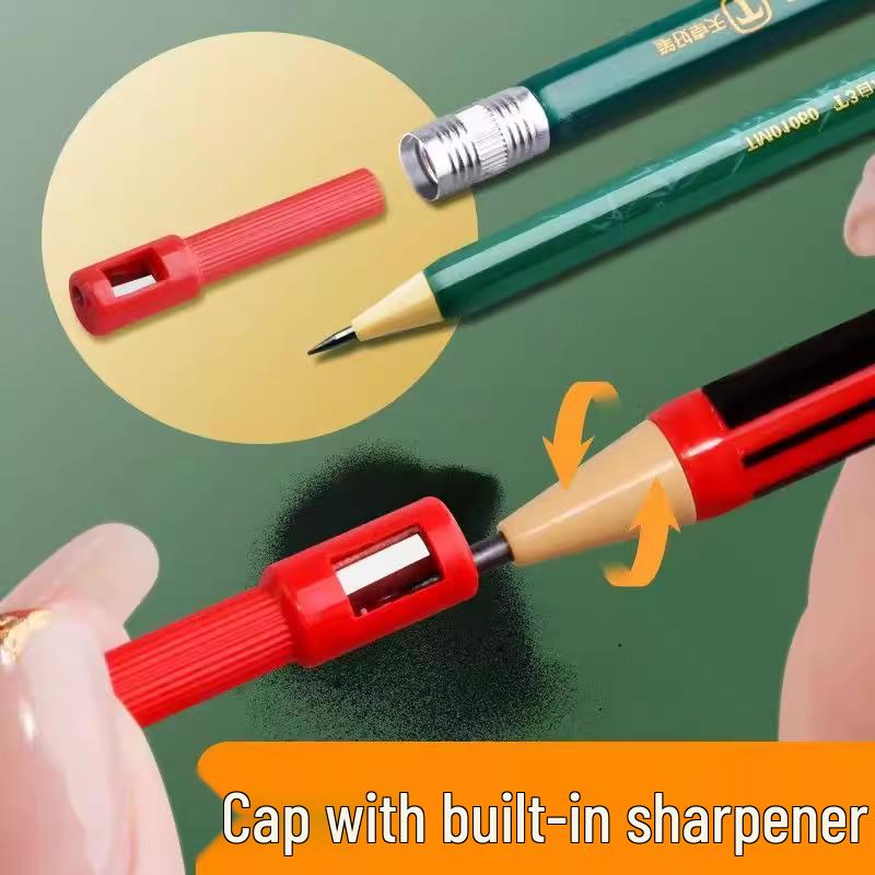 Tian Zhuo 2.0mm Push-Button Mechanical Pencil with 2B Lead for Elementary Students
