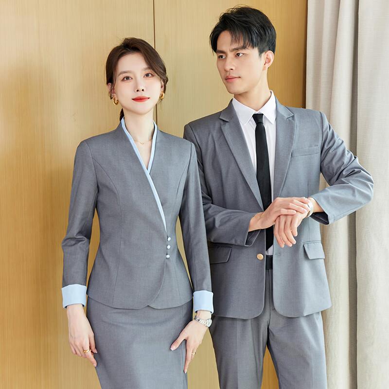 Professional Business Suit Set Contact for Size Confirmation
