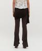 Kimjisu Sheer Layering Pants _ Brown