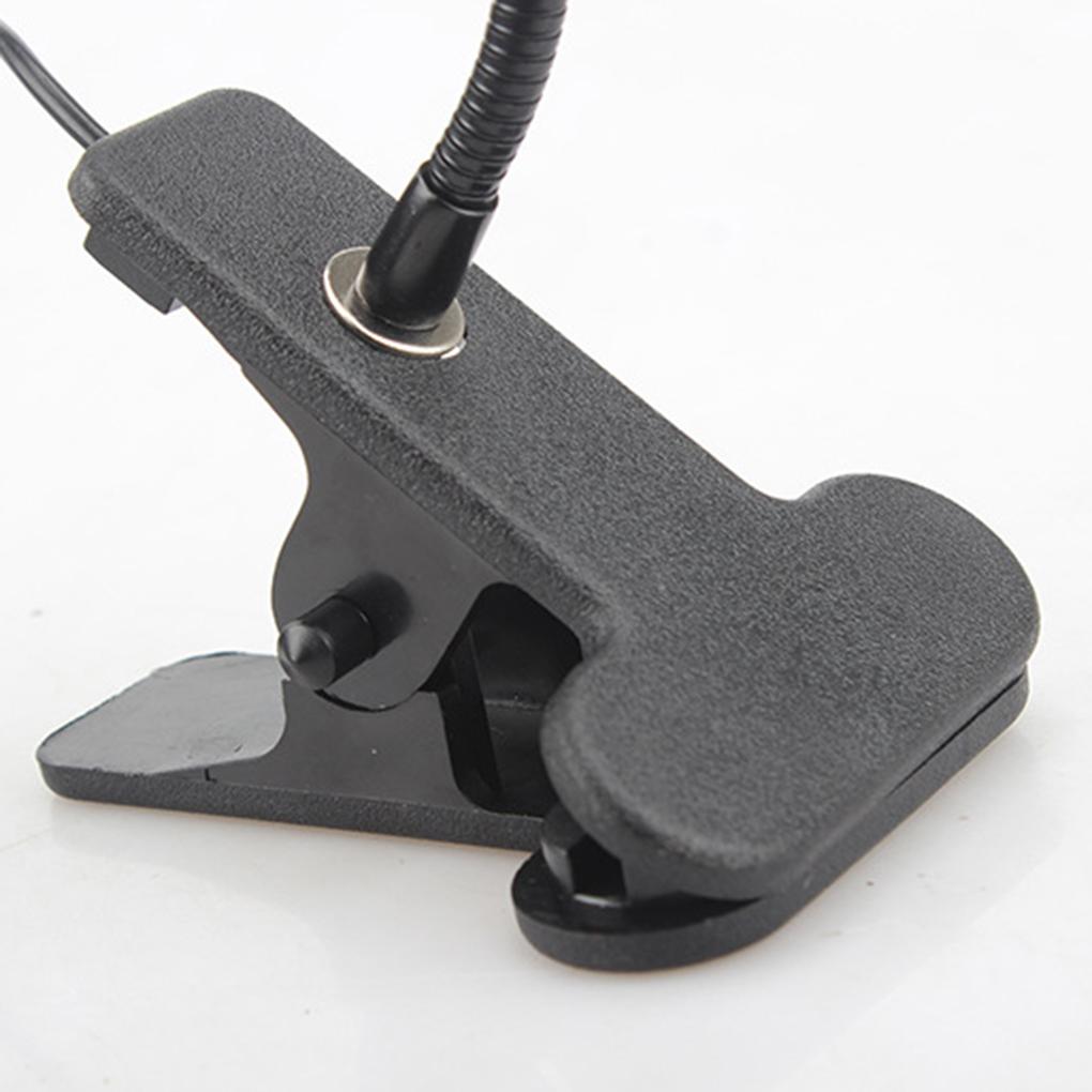 USB Clip-On Reading Light LED Flexible Bed Board Office Eye Caring Reading Lamp Warm Brightness