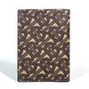 BURBERRY TB logo Passport cover passport case PVC/Leather Brown
