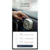 USB Car Air Outlet Cooling Fan Mini Color LED Light Low Noise Car Clip Fan 3 Speed Auto Interior Air Conditioner Cooler Car Fan