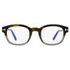 Men S Blue Block eyeglaSSeS Tf5808b 055 Havana Gray 49mm 055