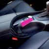 uxcell Car Handbrake Cover Silicone Handbrake Boot Case Protector Decoration Cover Pink Car Car