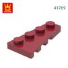 Non-Toxic 121Pcs/Lot 41769 2X4 Right Wedge-Shaped Building Block Moc Parts Compatible With Bricks Diy Children Toy Assembly Gift Box