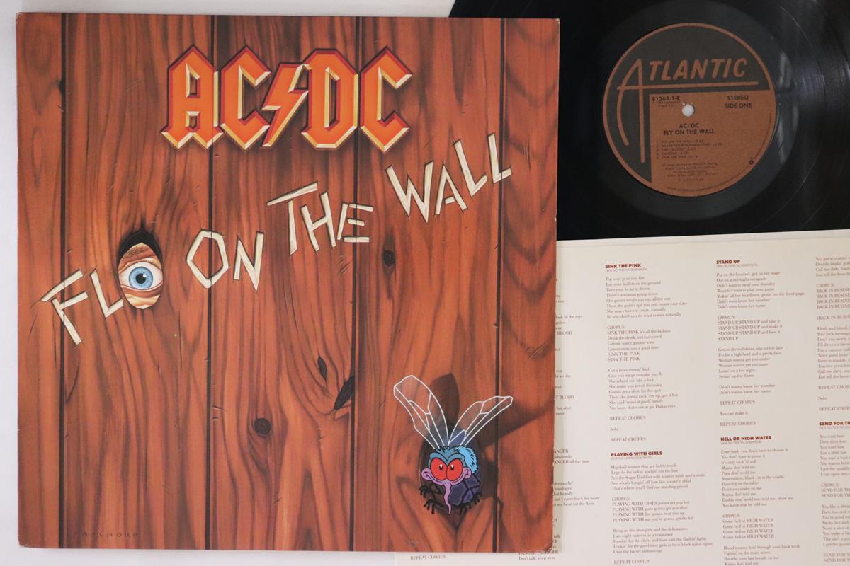 

LP Record AC/DC - Fly On The Wall 812631E ATLANTIC 1985 US Metal Used